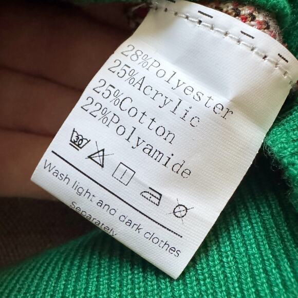 Holiday Reindeer Sweater Women's Sz 2XL XXL Red Green Christmas Ugly Party - Picture 4 of 9